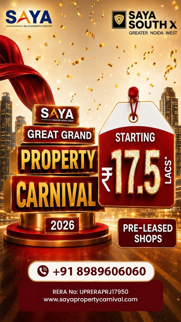 Great Grand Property Carnival 2026 ” Pre-leased shops starting ‚17.5 Lacs*